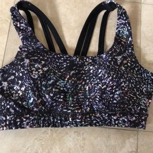 Multi colored Yoga Top